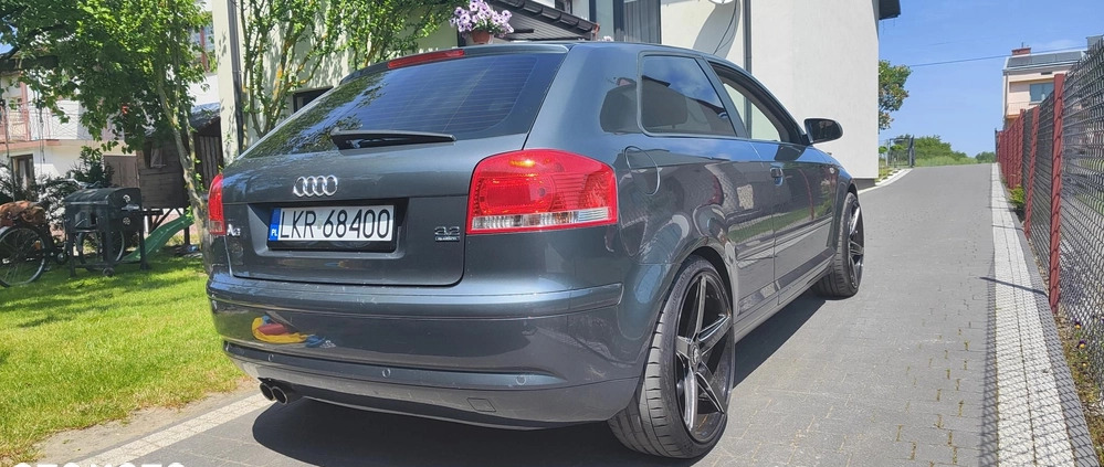 Audi A3 cena 22000 przebieg: 270000, rok produkcji 2007 z Kraśnik małe 596